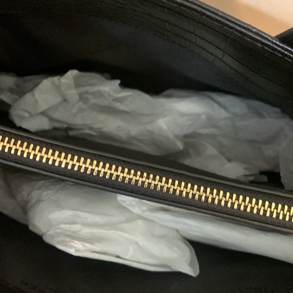 Kurt Geiger London Croc Embossed Leather Tote Bag - Picture 9 of 17